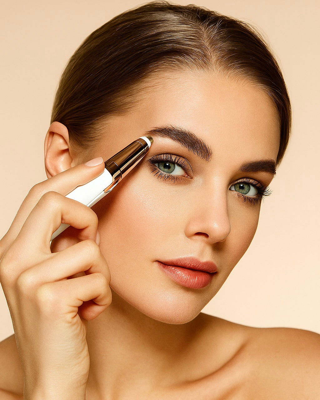 Depiladora facial de precisión indolora